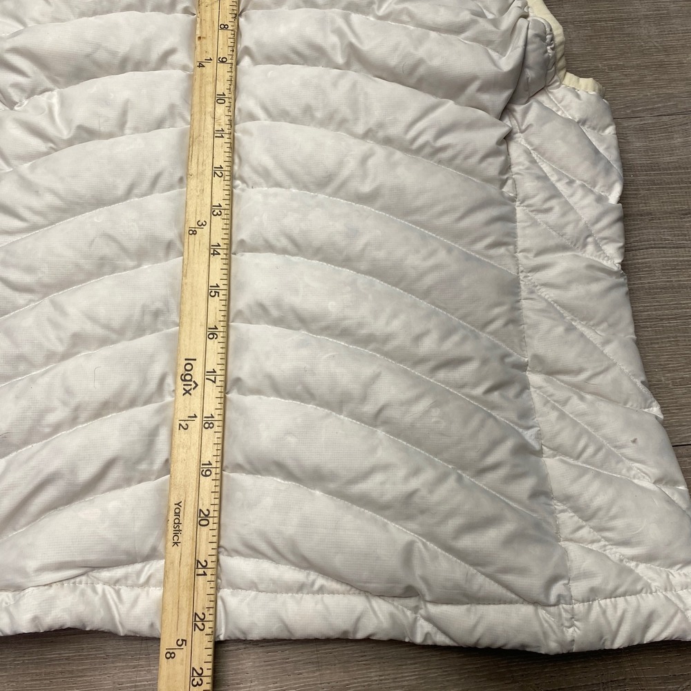 Patagonia Vest Down Sweater Women M White Puffer Goose Down 84627 FA13 - Picture 5 of 9